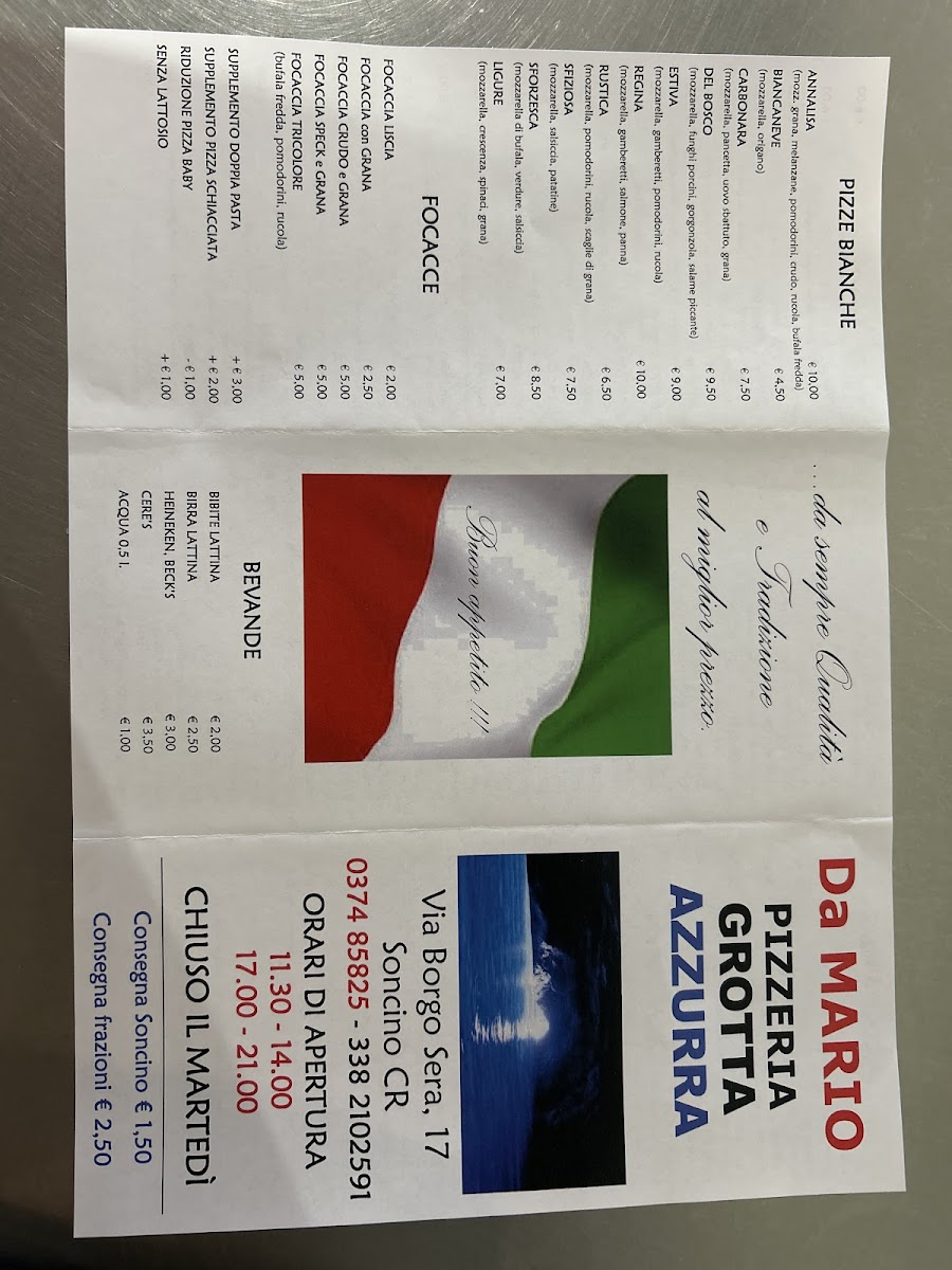Menu Pizzeria Grotta Azzurra-3